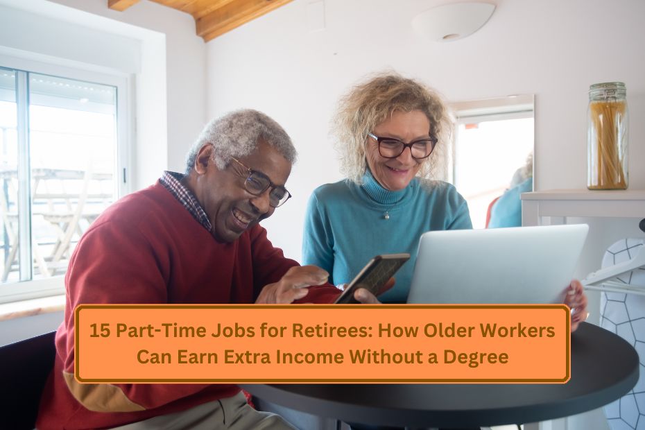 15 Part-Time Jobs for Retirees: How Older Workers Can Earn Extra Income Without a Degree