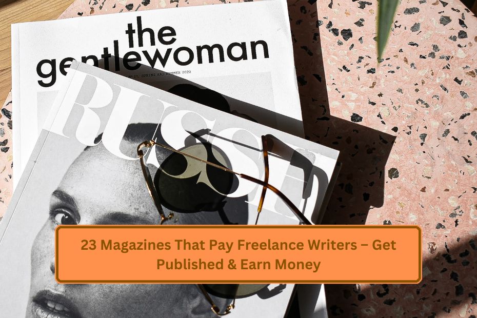 23 Magazines That Pay Freelance Writers – Get Published & Earn Money